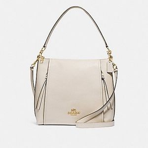 NEW with tags Coach Hobo Crossbody Bag - White